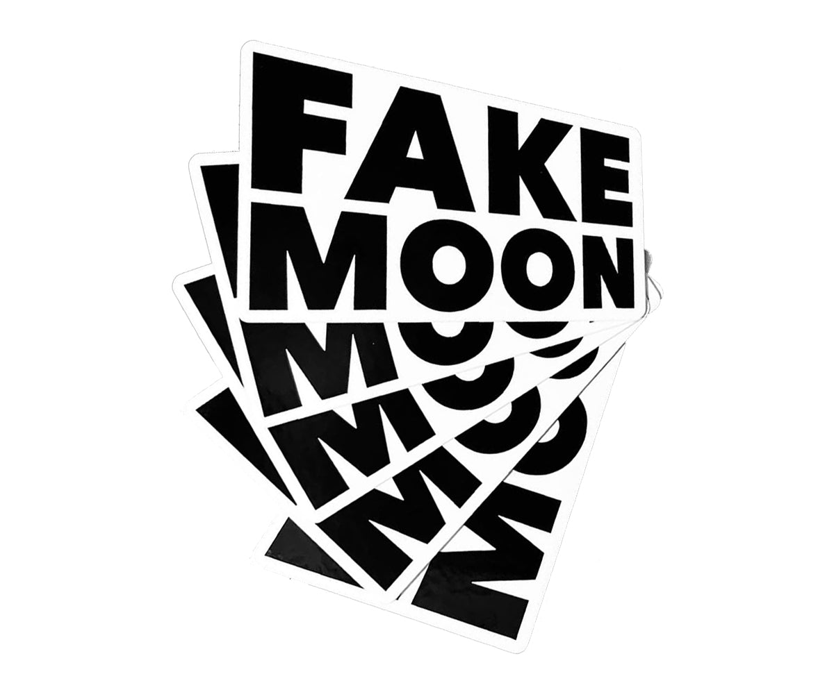 FAKE MOON - STICKERS