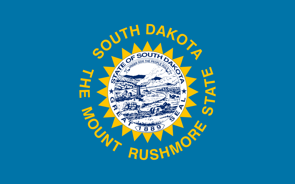 FAKE MOON ROCK - COMMEMORATIVE ARTIFACT #FM00021 - SOUTH DAKOTA