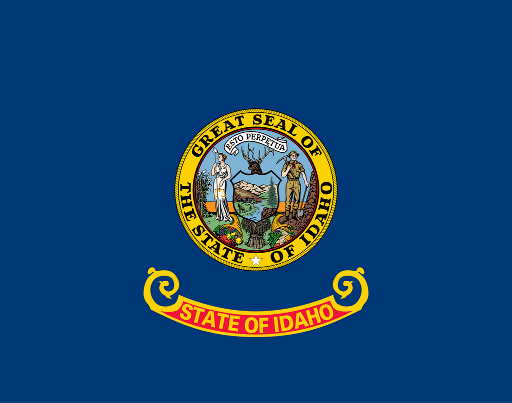 FAKE MOON ROCK - COMMEMORATIVE ARTIFACT #FM00030 - IDAHO