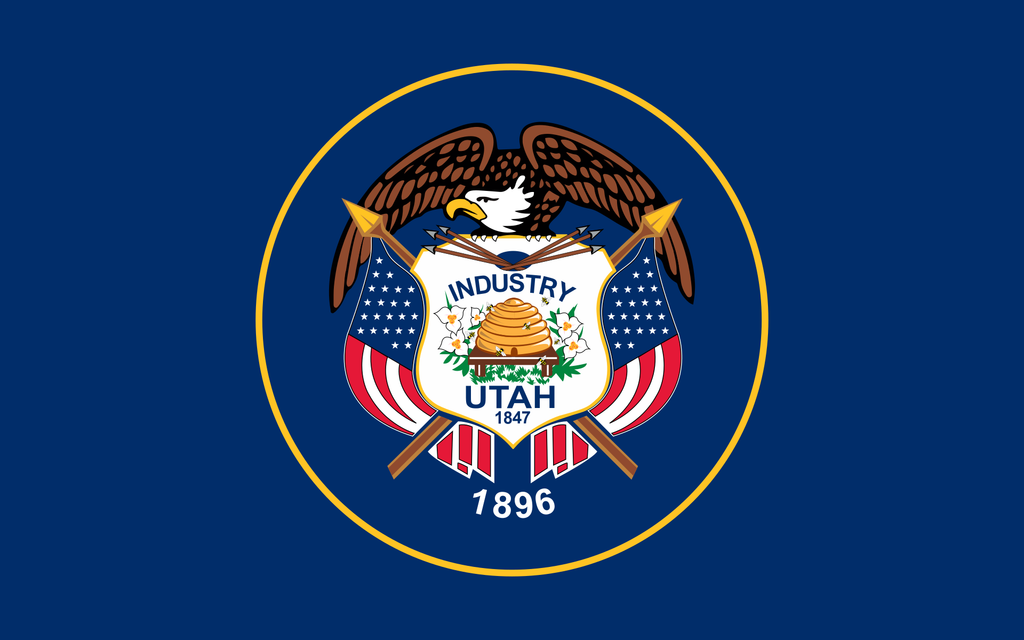 FAKE MOON ROCK - COMMEMORATIVE ARTIFACT #FM00032 - UTAH