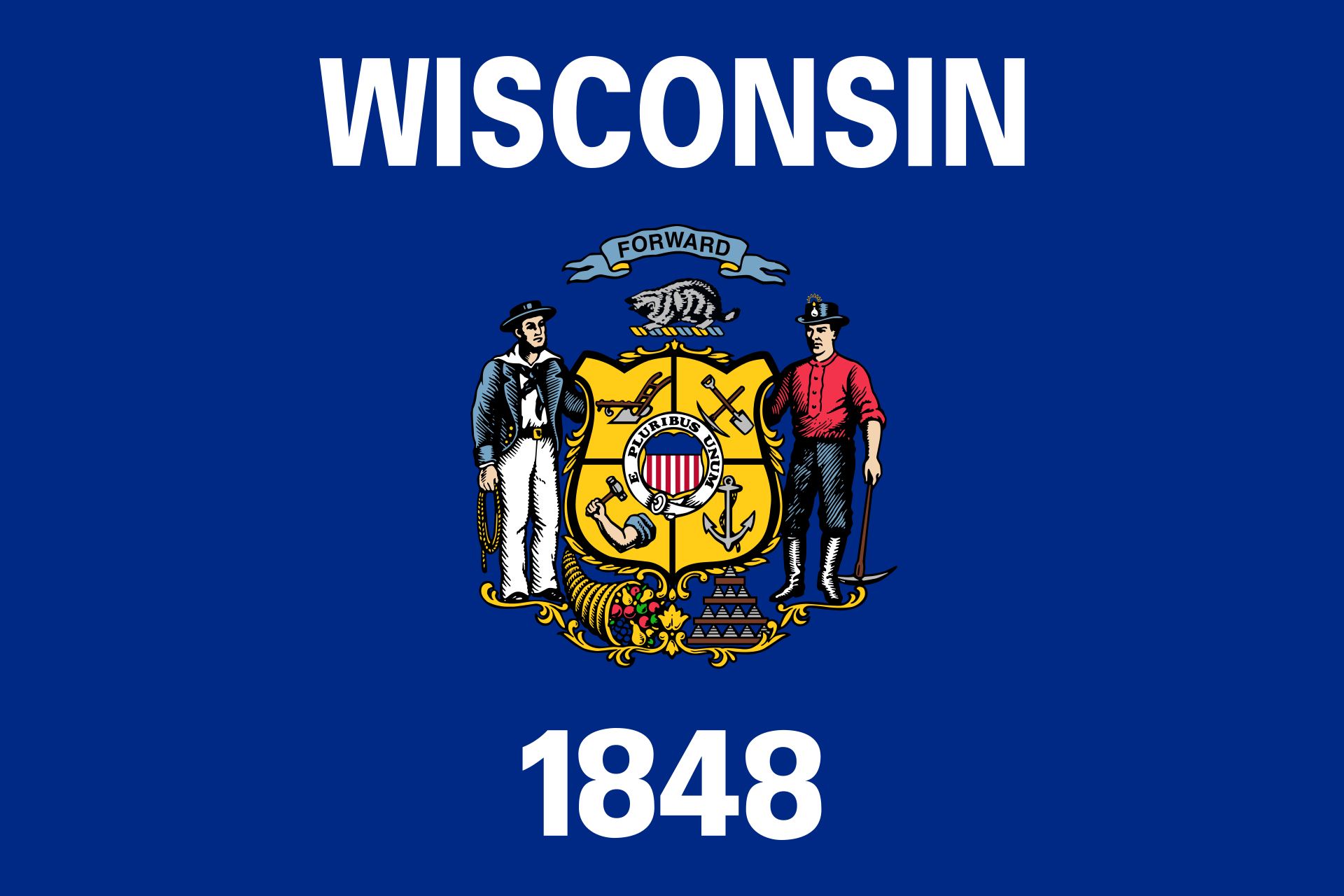 FAKE MOON ROCK - COMMEMORATIVE ARTIFACT #FM00042 - WISCONSIN