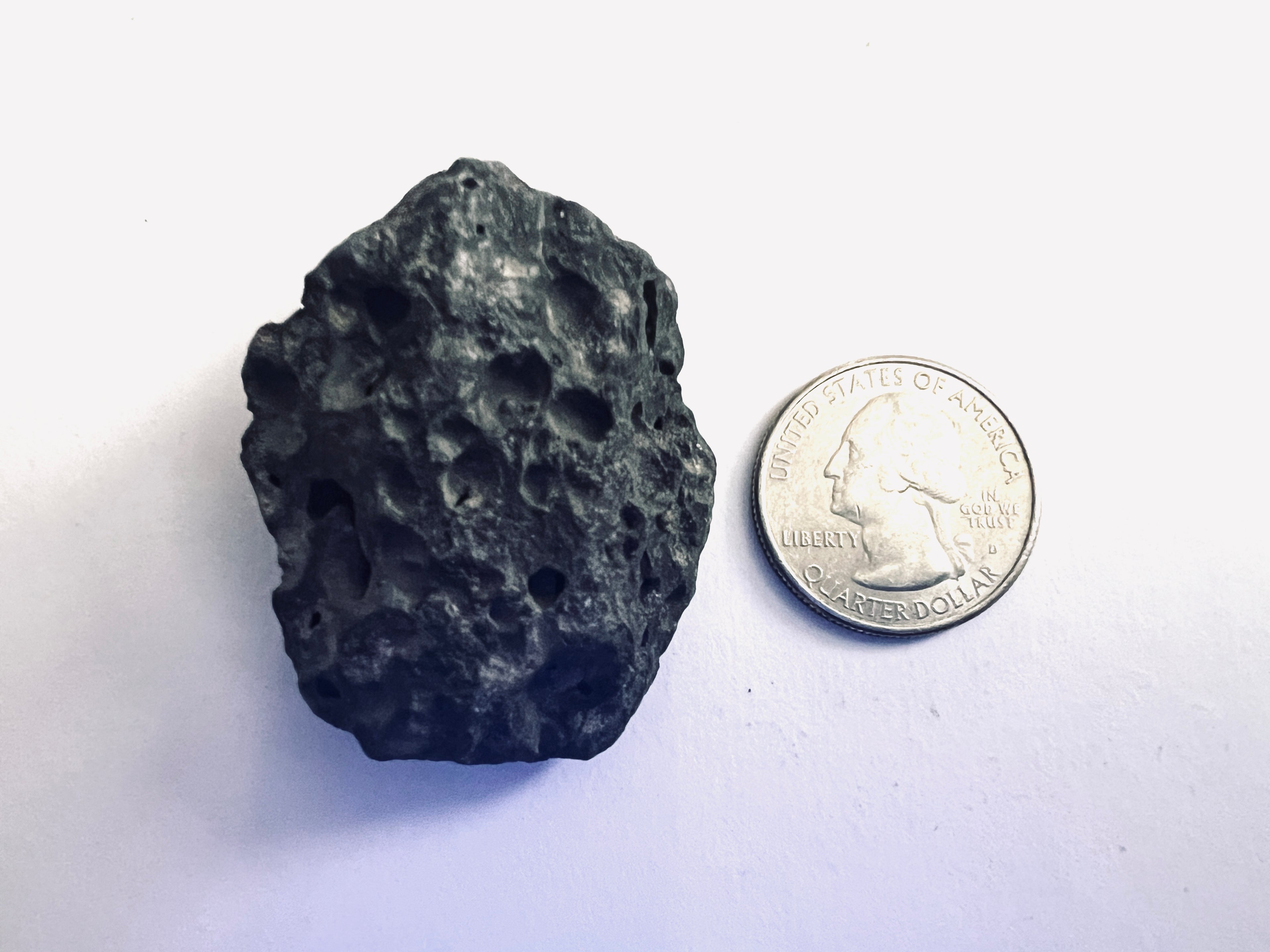 FAKE MOON ROCK - COMMEMORATIVE ARTIFACT #FM00003 - ALABAMA