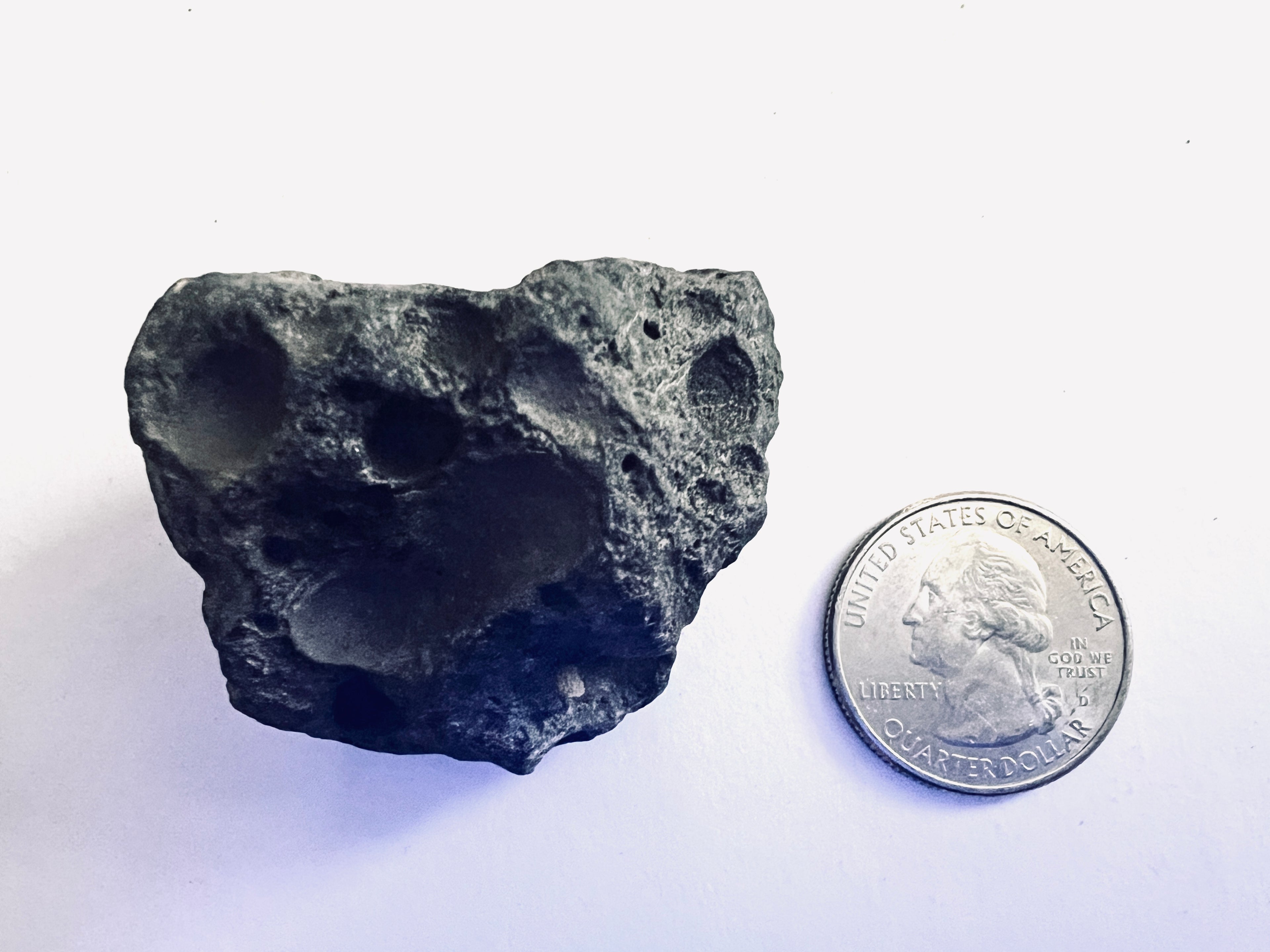 FAKE MOON ROCK - COMMEMORATIVE ARTIFACT #FM00006 - FLORIDA