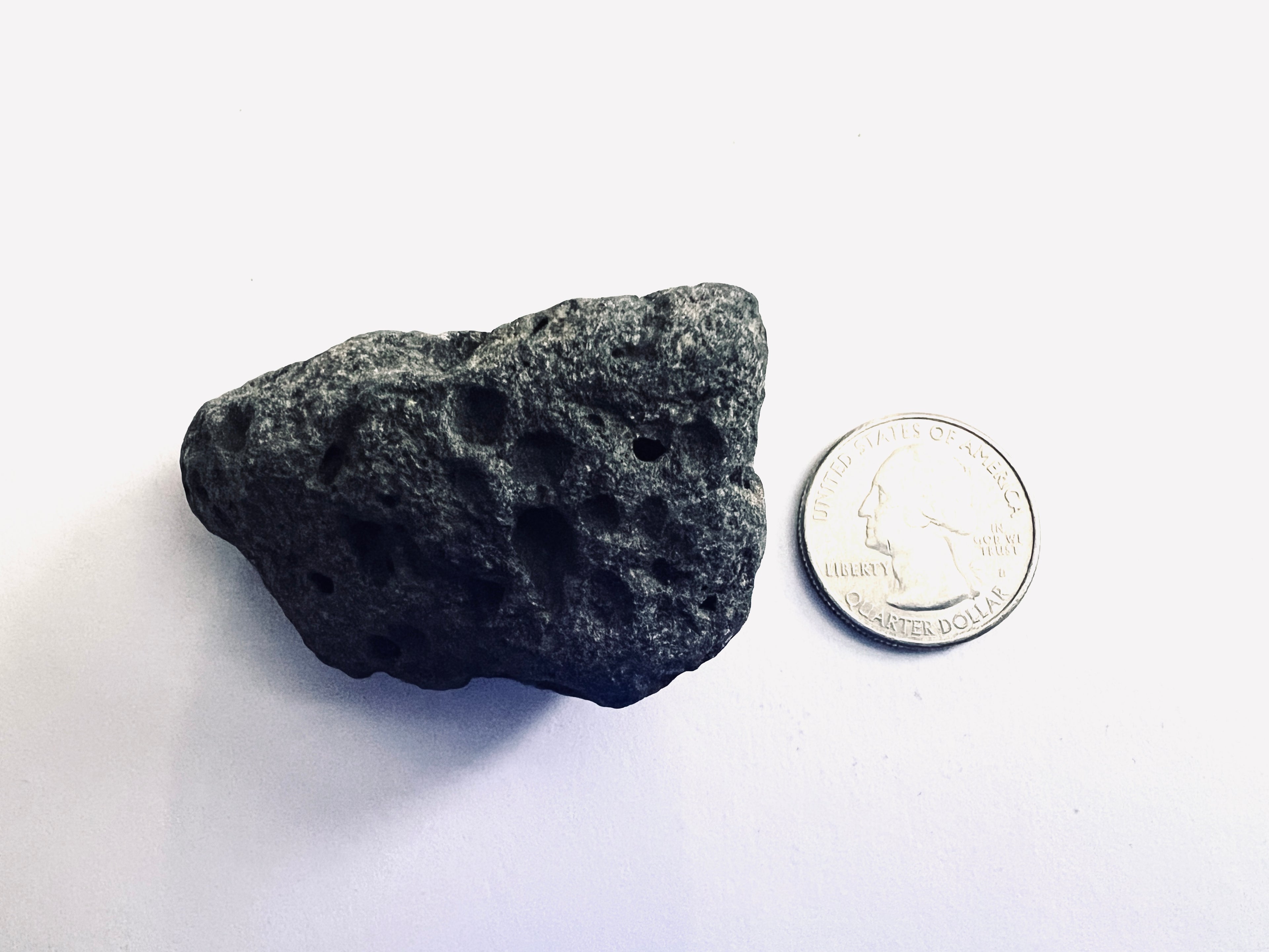FAKE MOON ROCK - COMMEMORATIVE ARTIFACT #FM00008 - ARIZONA