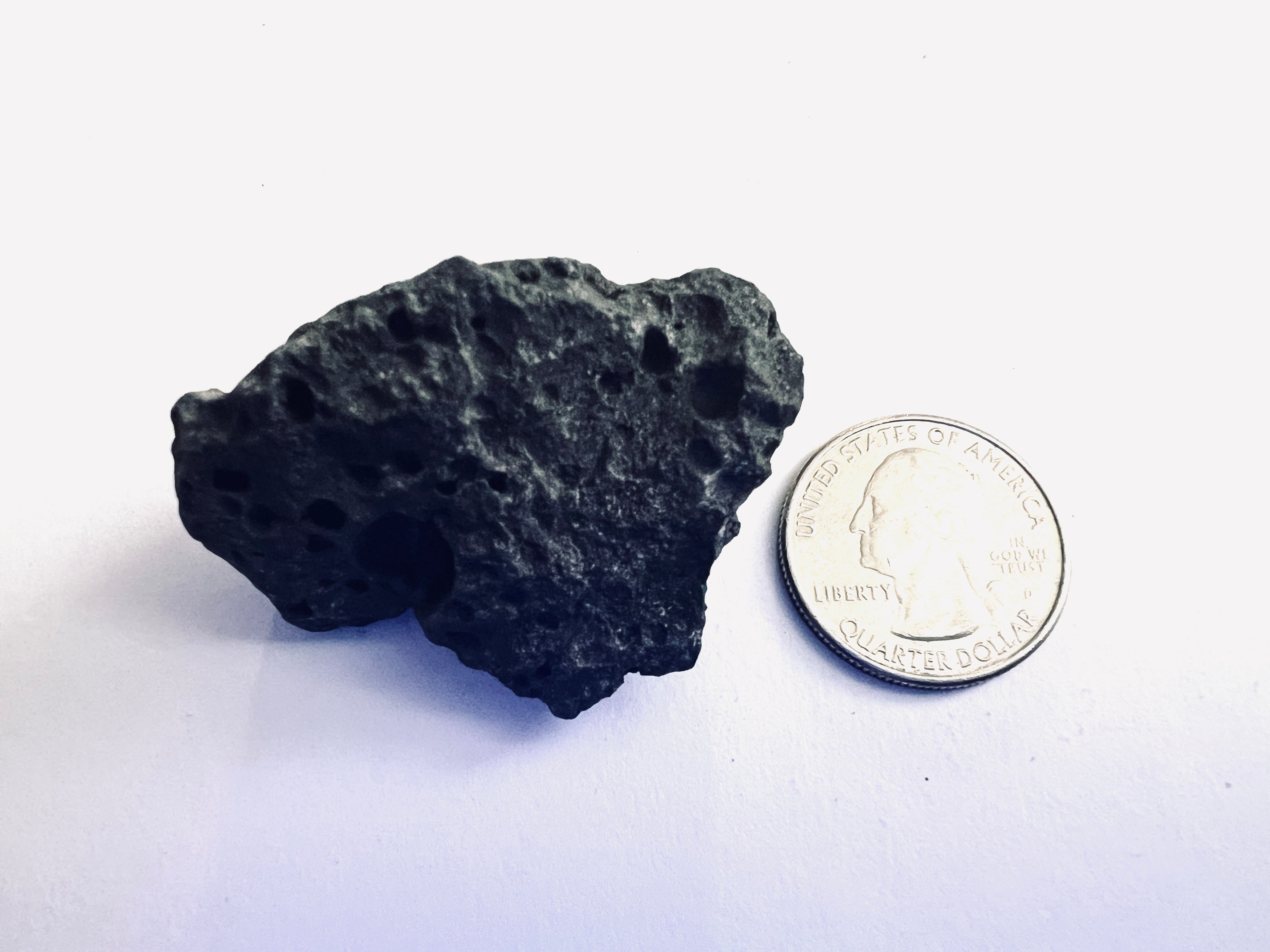 FAKE MOON ROCK - COMMEMORATIVE ARTIFACT #FM00009 - VERMONT