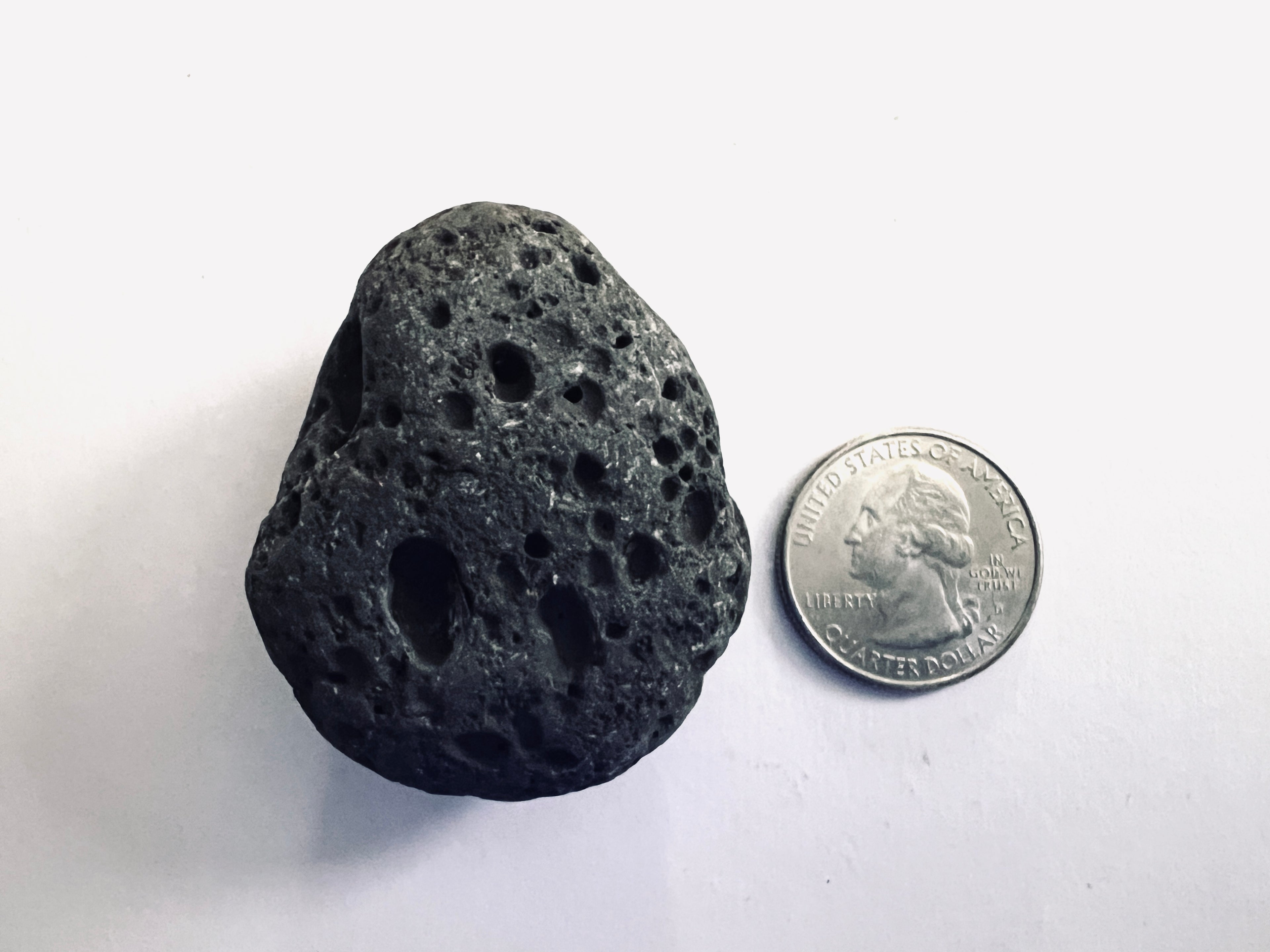 FAKE MOON ROCK - COMMEMORATIVE ARTIFACT #FM00011 - NEW JERSEY