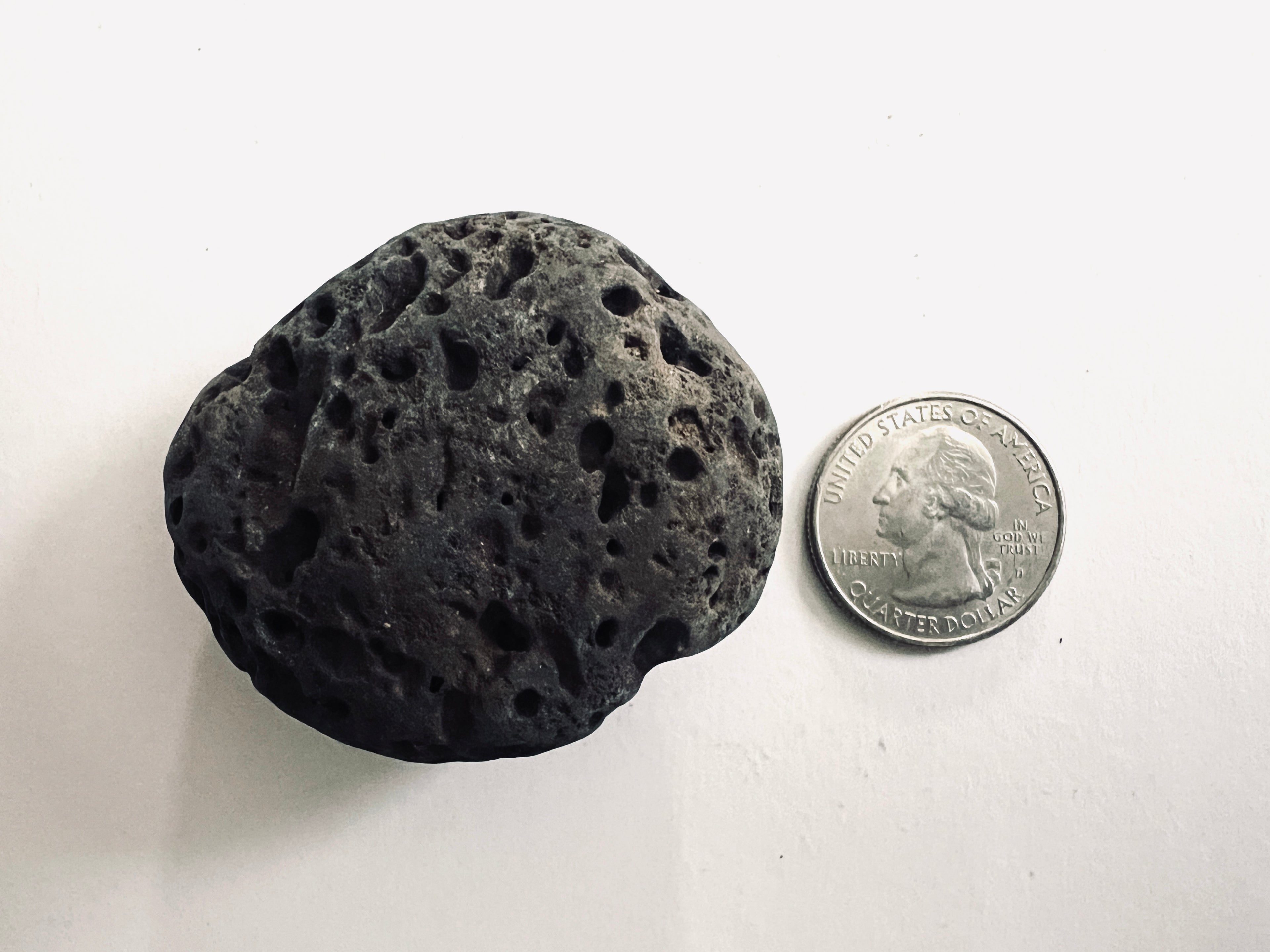 FAKE MOON ROCK - COMMEMORATIVE ARTIFACT #FM00012 - ALASKA
