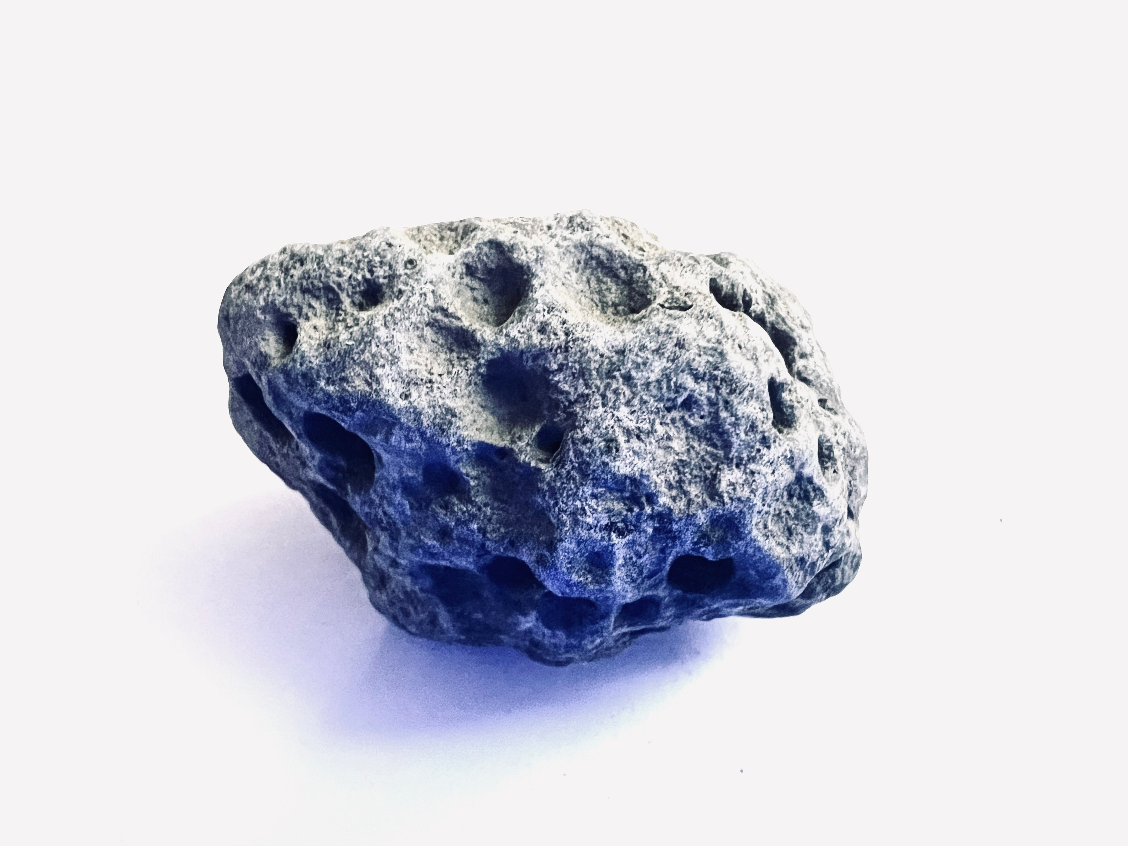 FAKE MOON ROCK - COMMEMORATIVE ARTIFACT #FM00013 - INDIANA