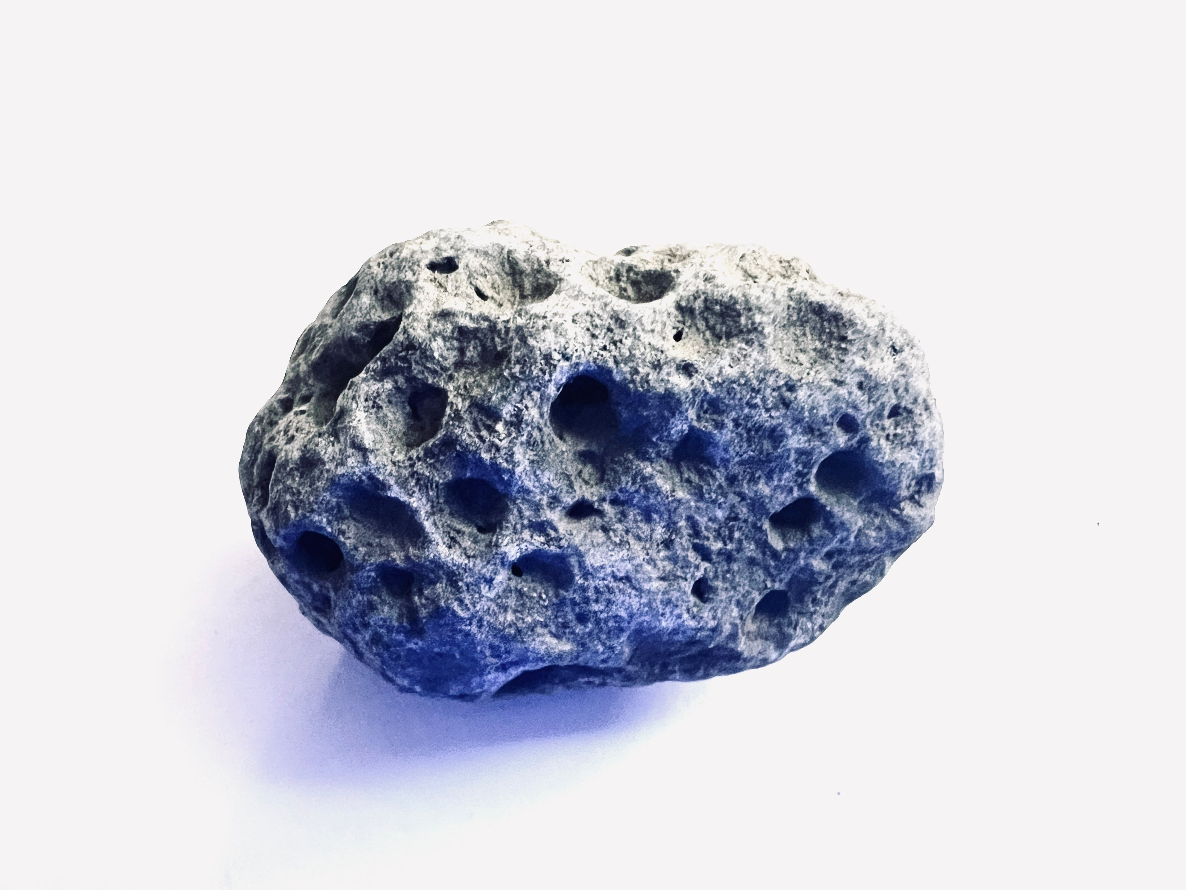 FAKE MOON ROCK - COMMEMORATIVE ARTIFACT #FM00013 - INDIANA