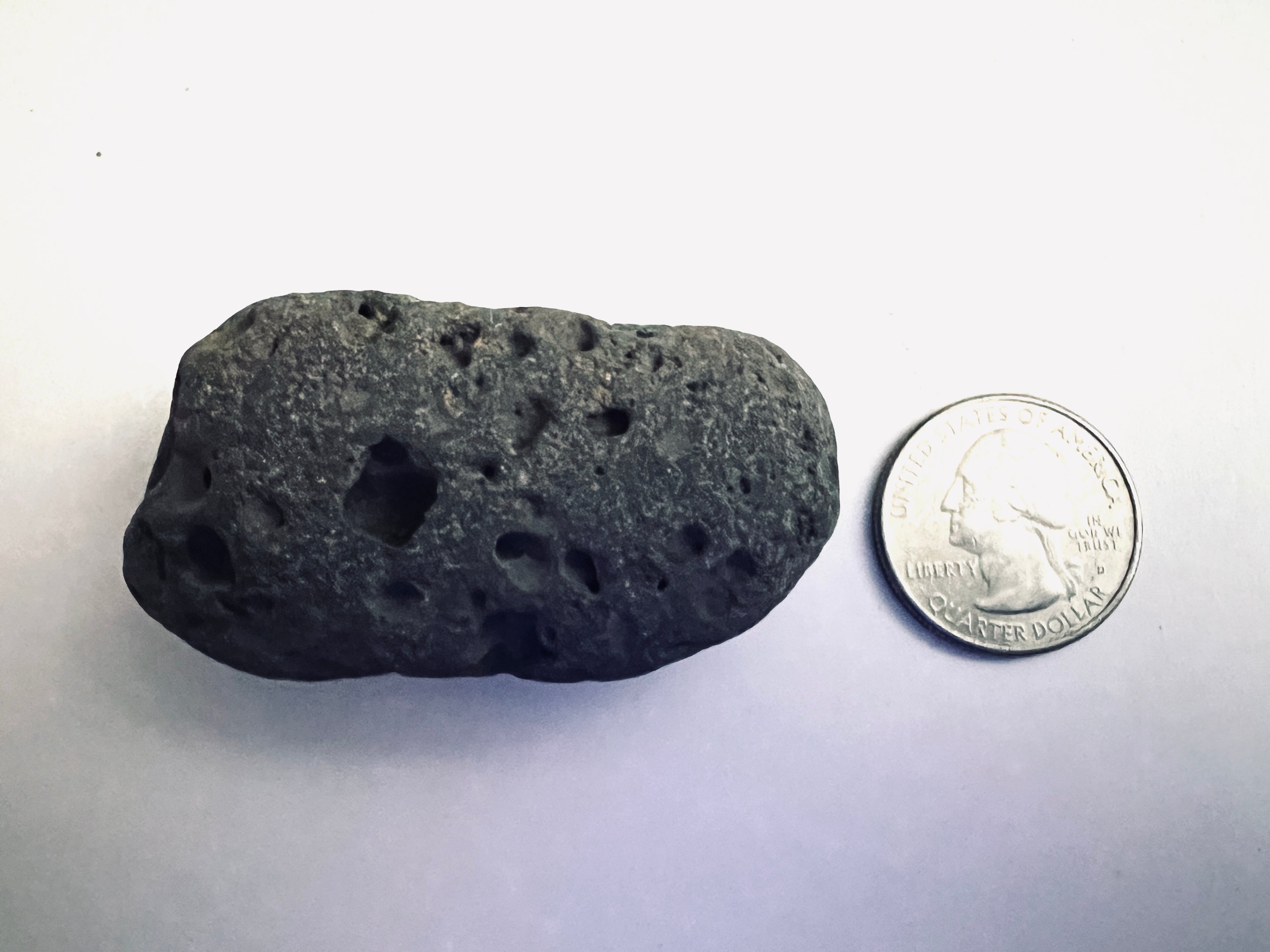 FAKE MOON ROCK - COMMEMORATIVE ARTIFACT #FM00026 - NEW MEXICO