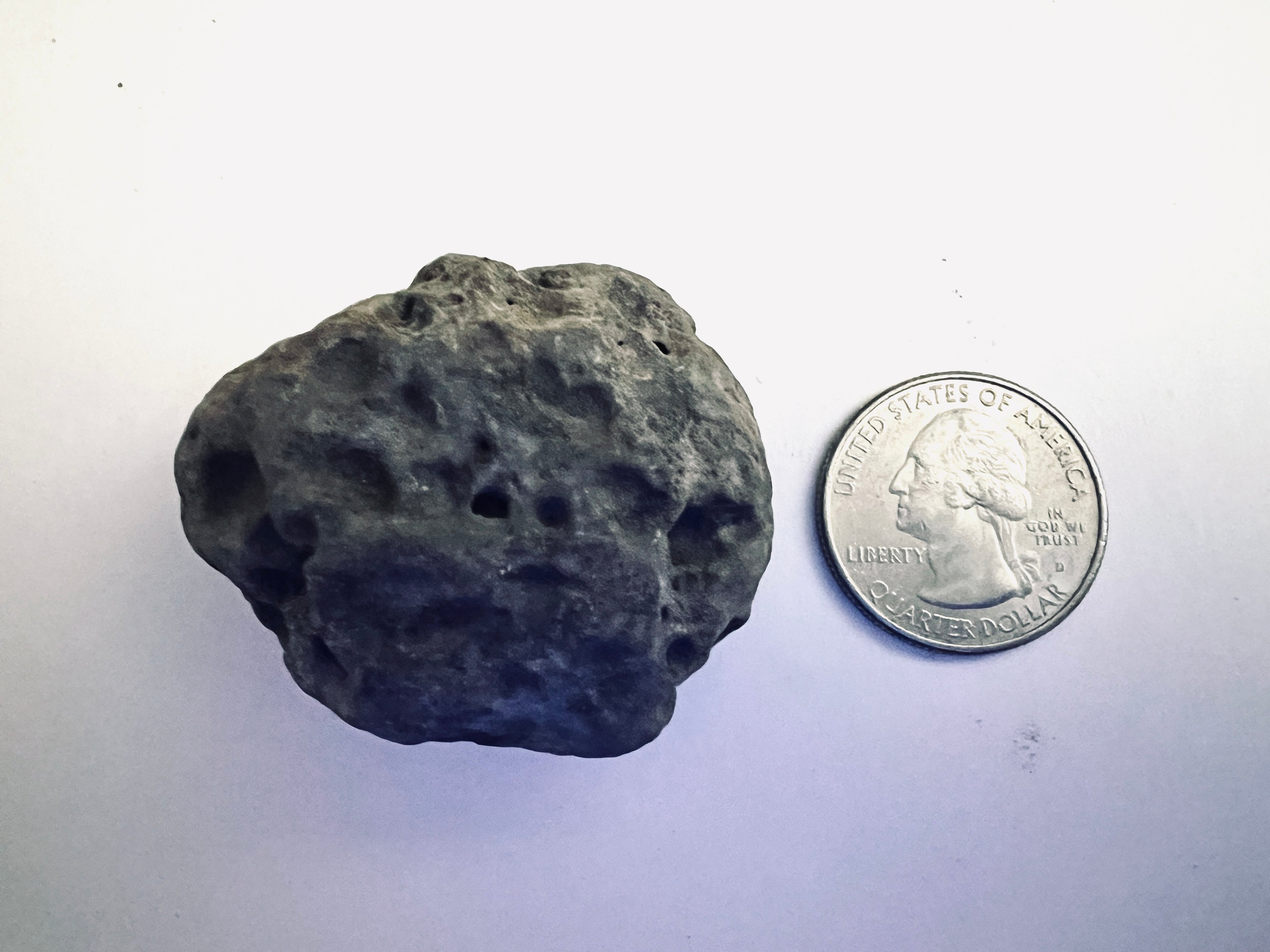 FAKE MOON ROCK - COMMEMORATIVE ARTIFACT #FM00027 - PENNSYLVANIA