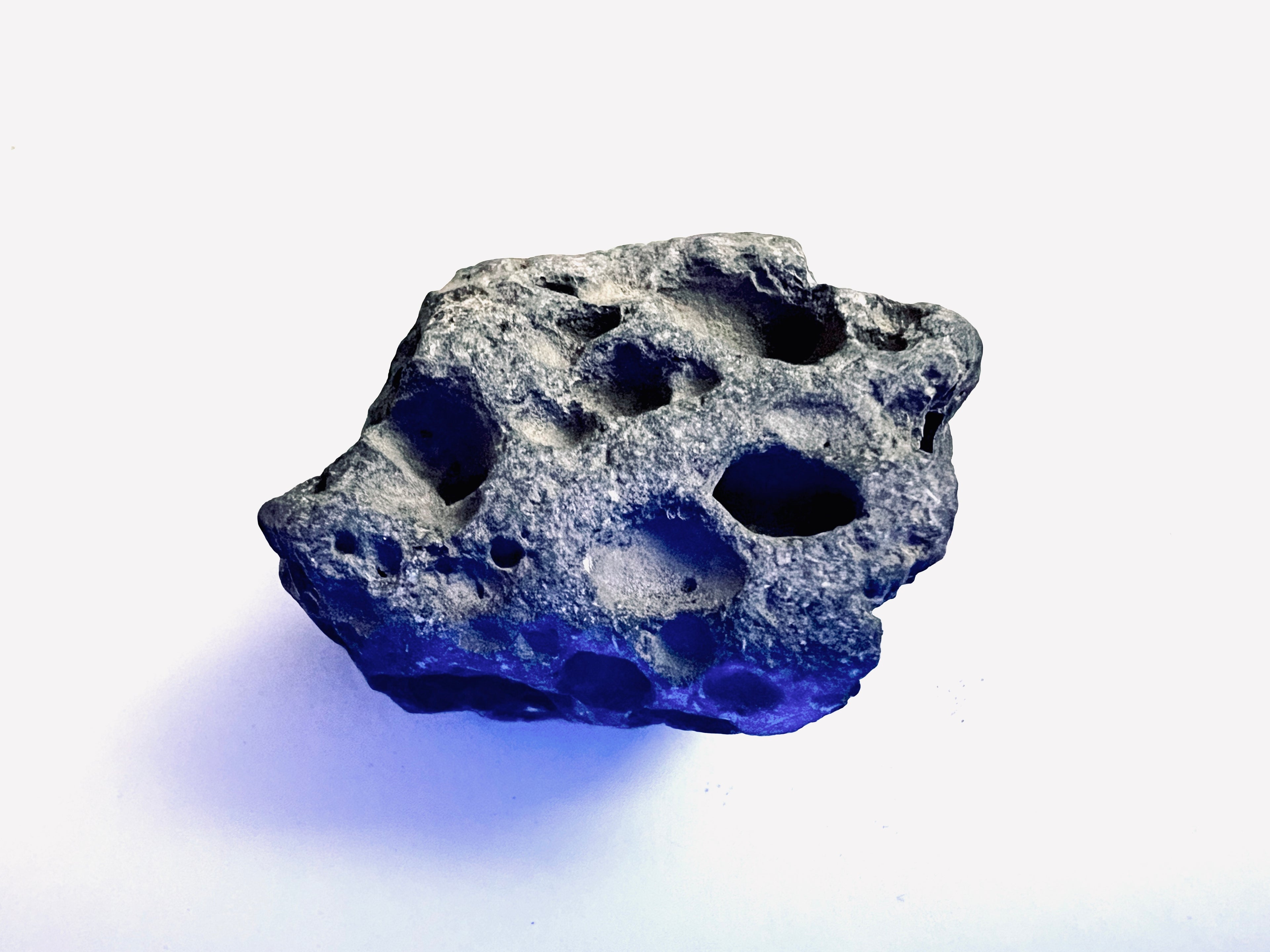 FAKE MOON ROCK - COMMEMORATIVE ARTIFACT #FM00028 - MICHIGAN