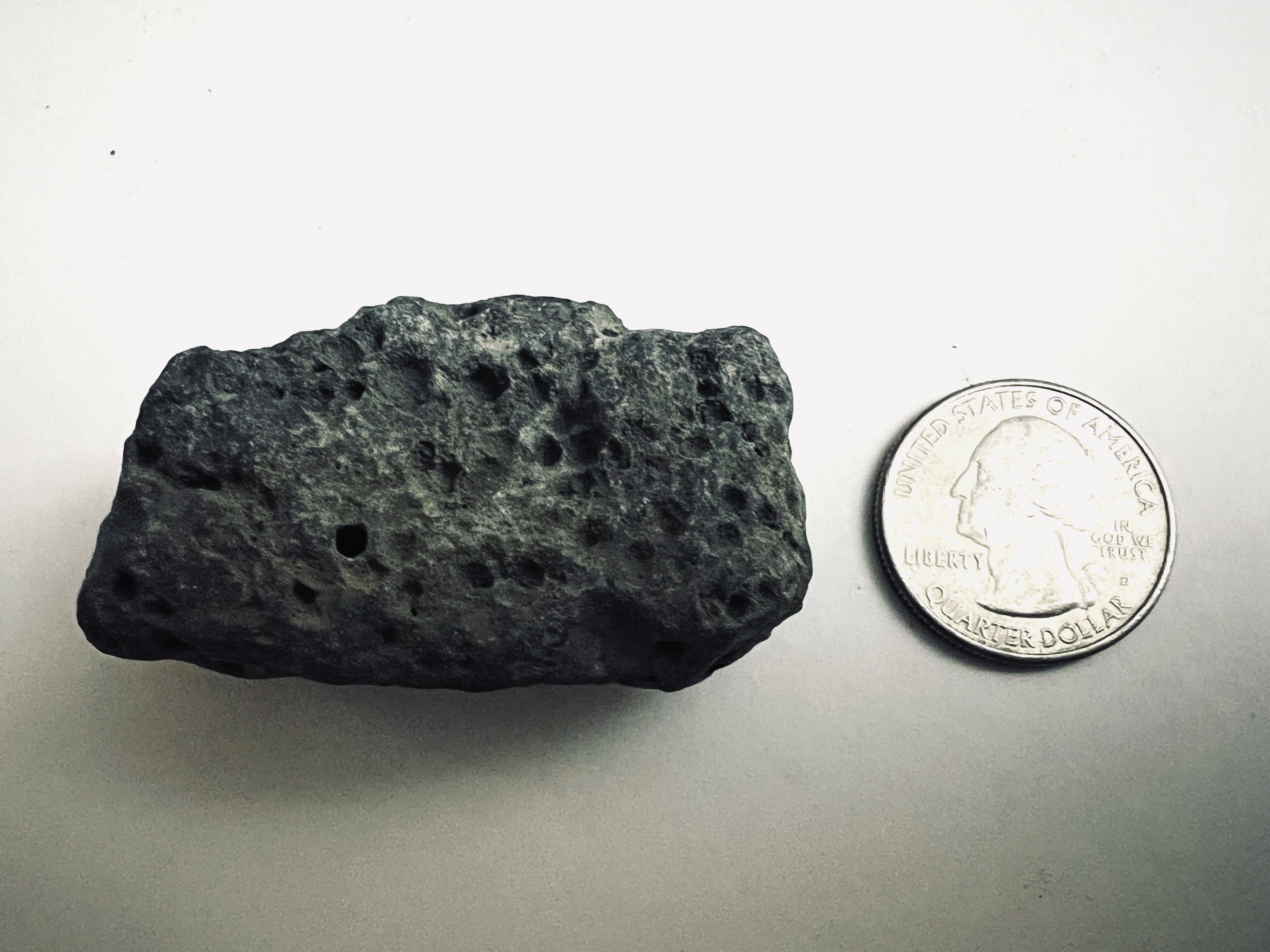 FAKE MOON ROCK - COMMEMORATIVE ARTIFACT #FM00030 - IDAHO