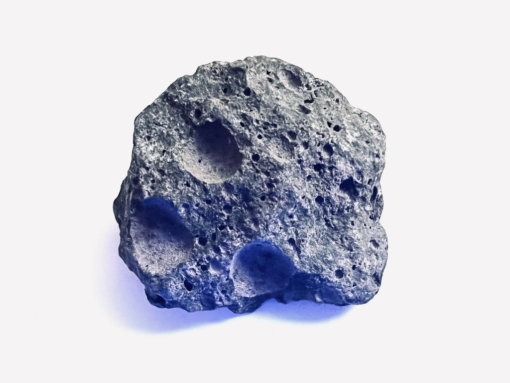 FAKE MOON ROCK - COMMEMORATIVE ARTIFACT #FM00034 - ILLINOIS
