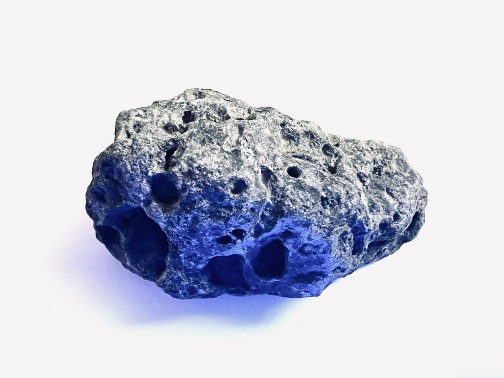 FAKE MOON ROCK - COMMEMORATIVE ARTIFACT #FM00036 - MASSACHUSETTS