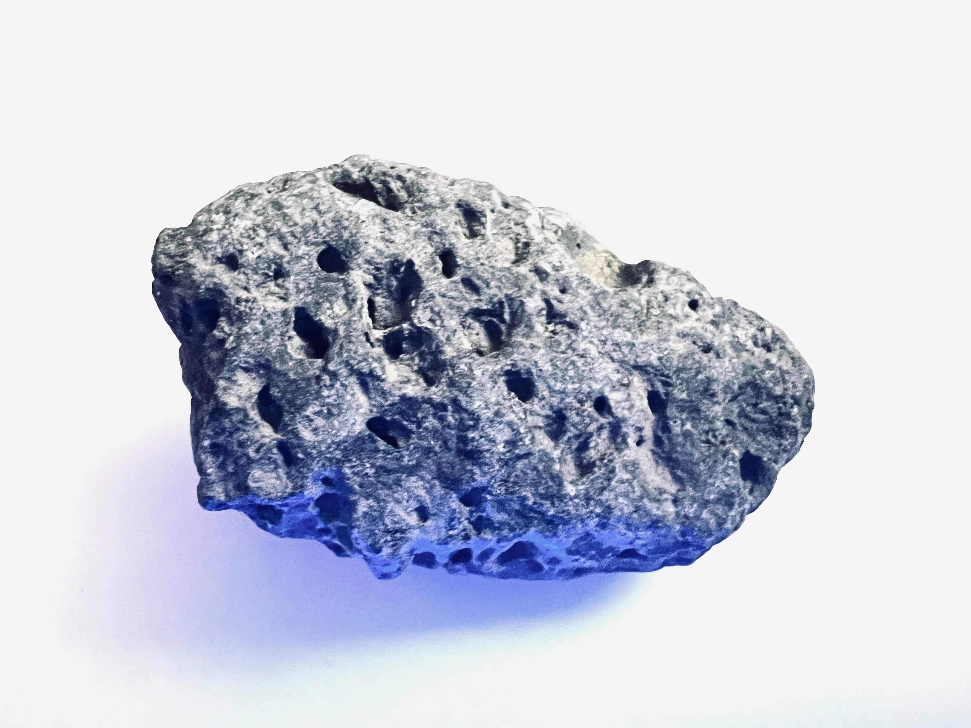 FAKE MOON ROCK - COMMEMORATIVE ARTIFACT #FM00036 - MASSACHUSETTS