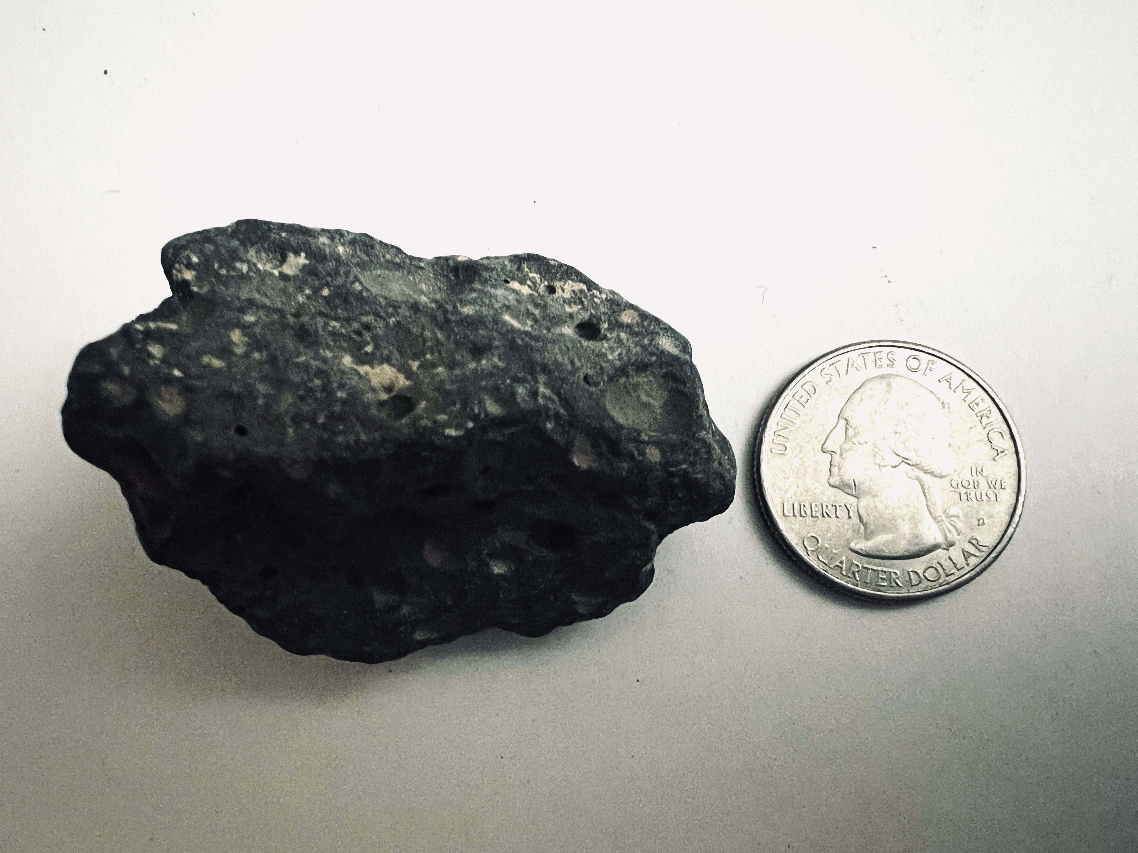 FAKE MOON ROCK - COMMEMORATIVE ARTIFACT #FM00038 - IOWA