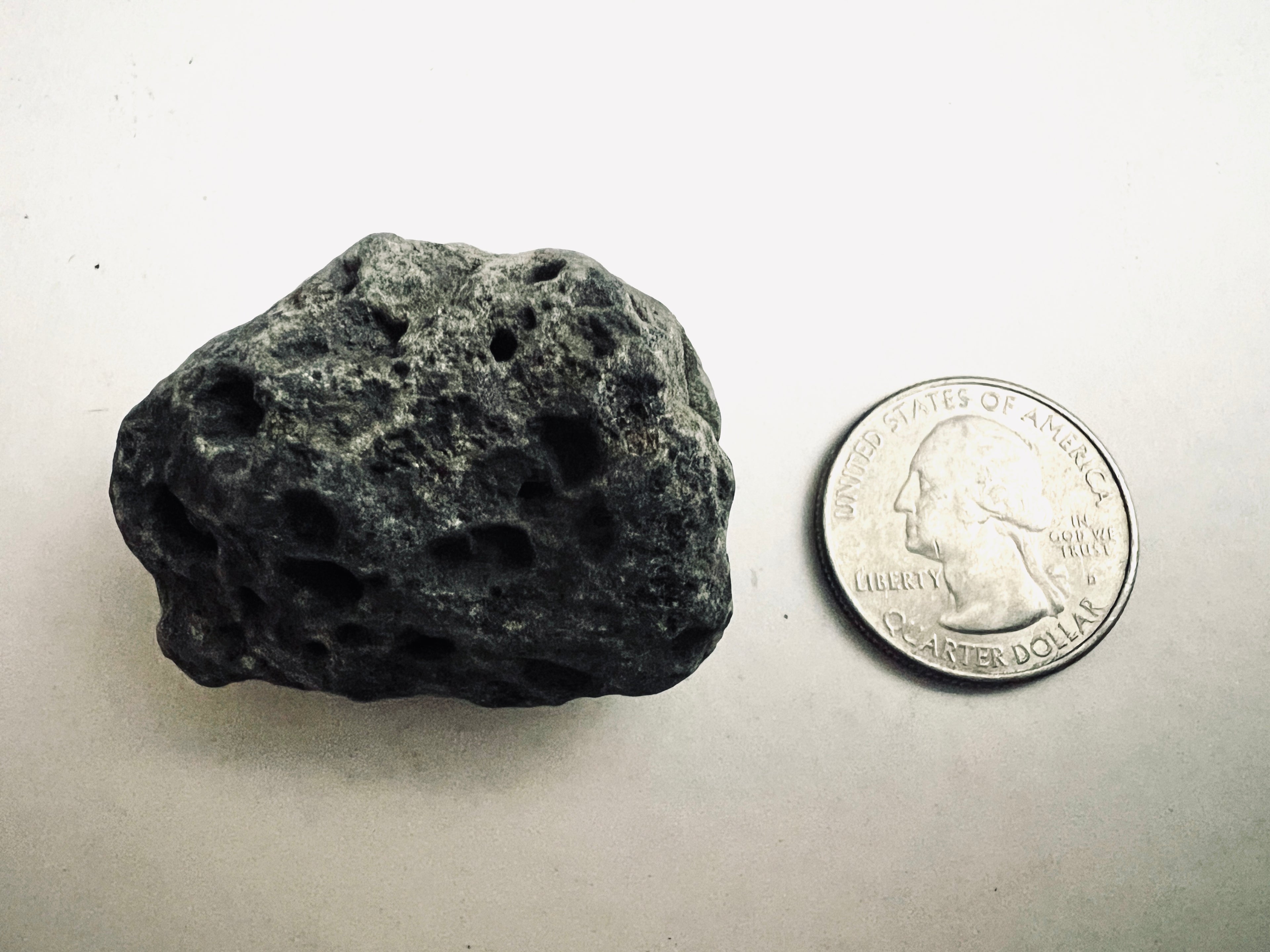 FAKE MOON ROCK - COMMEMORATIVE ARTIFACT #FM00040 - KANSAS