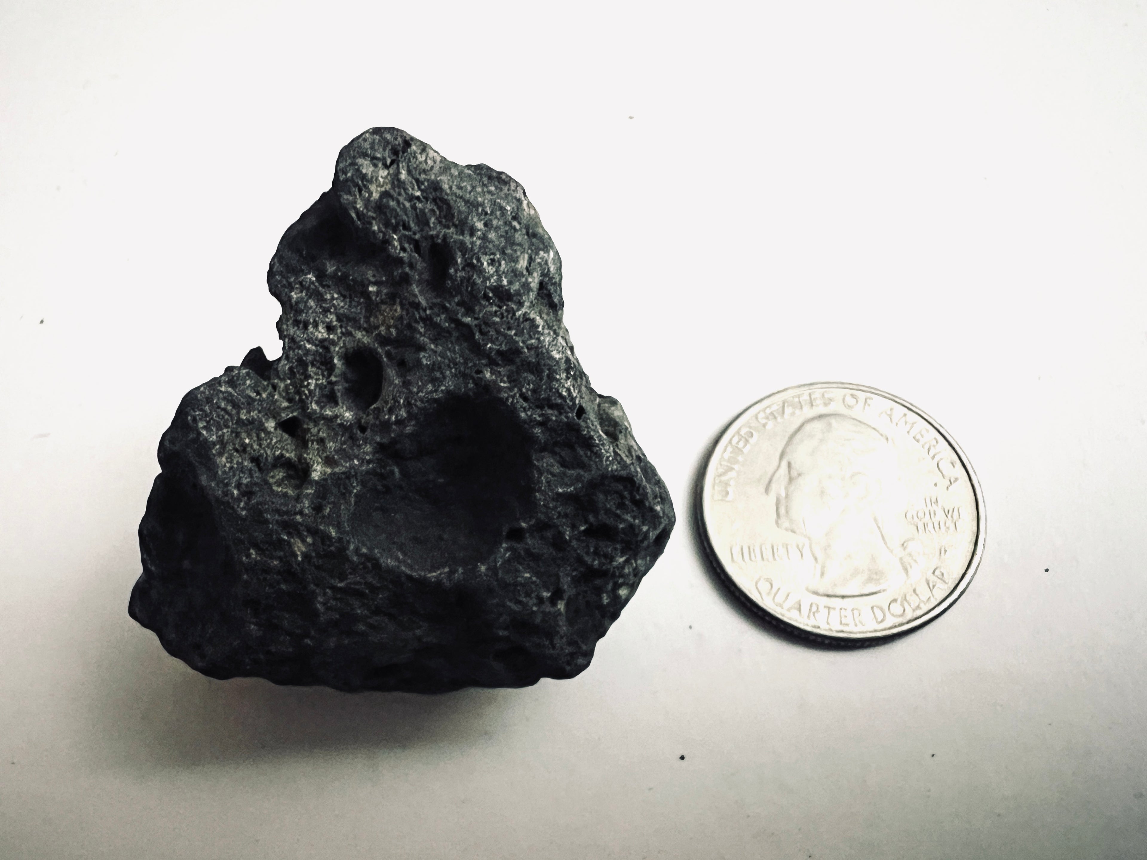 FAKE MOON ROCK - COMMEMORATIVE ARTIFACT #FM00045 - SOUTH CAROLINA