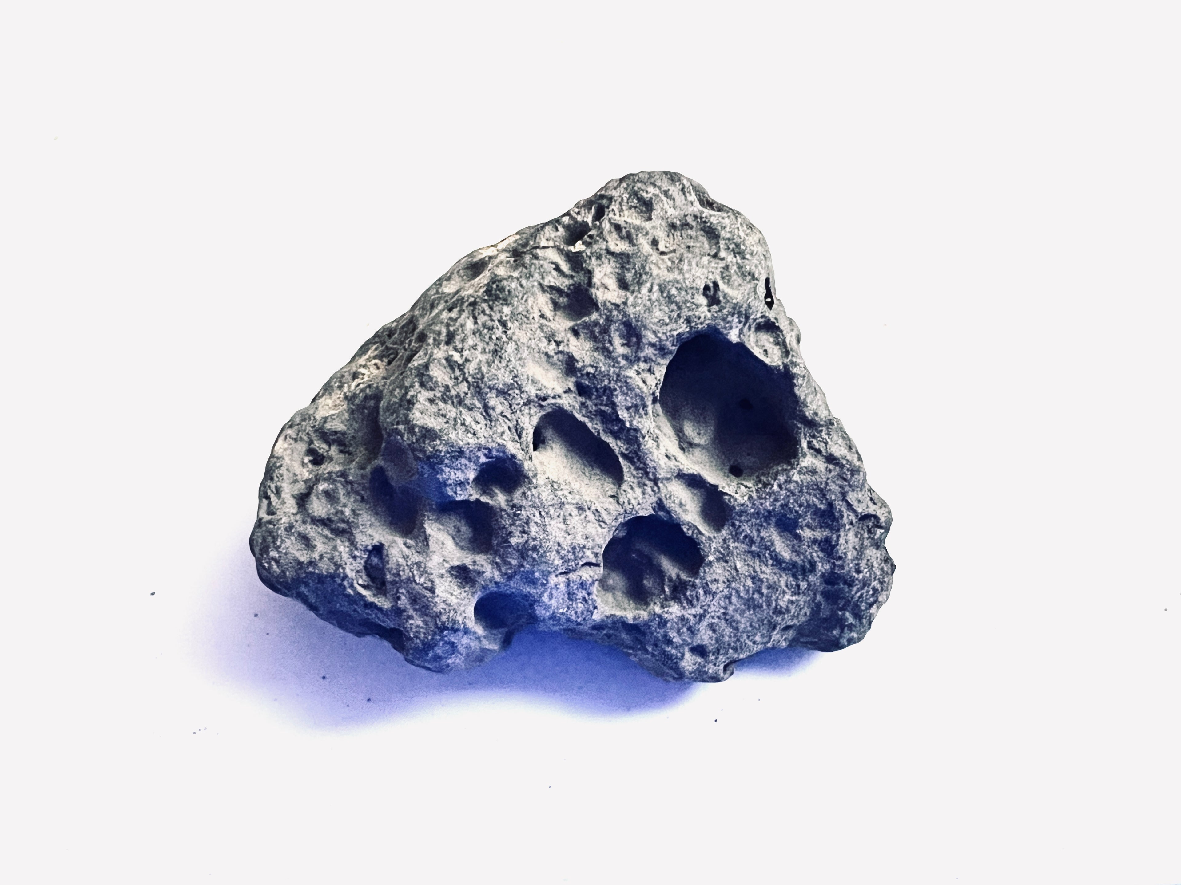 FAKE MOON ROCK - COMMEMORATIVE ARTIFACT #FM00047 - OKLAHOMA