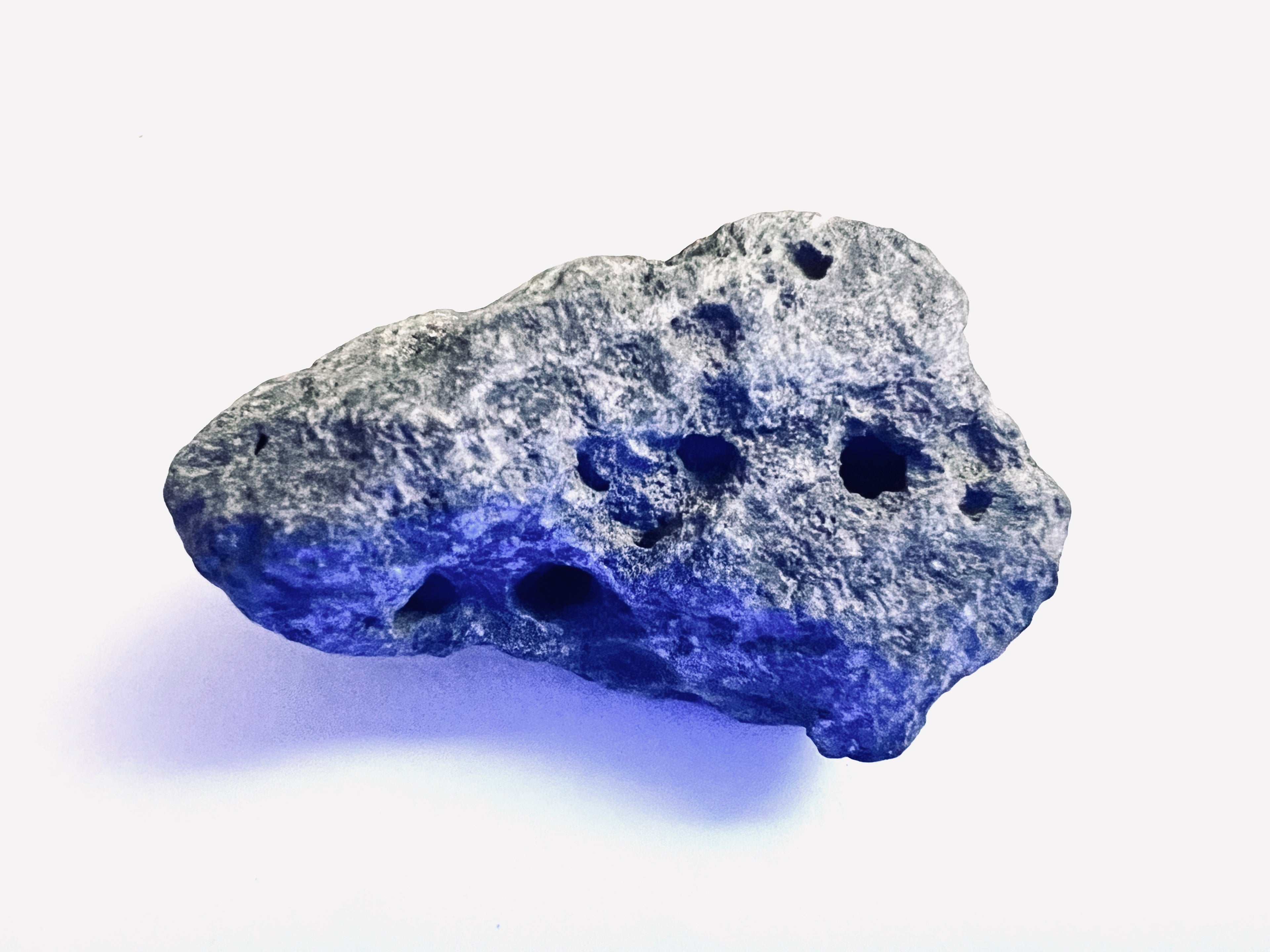 FAKE MOON ROCK - COMMEMORATIVE ARTIFACT #FM00048 - NORTH DAKOTA