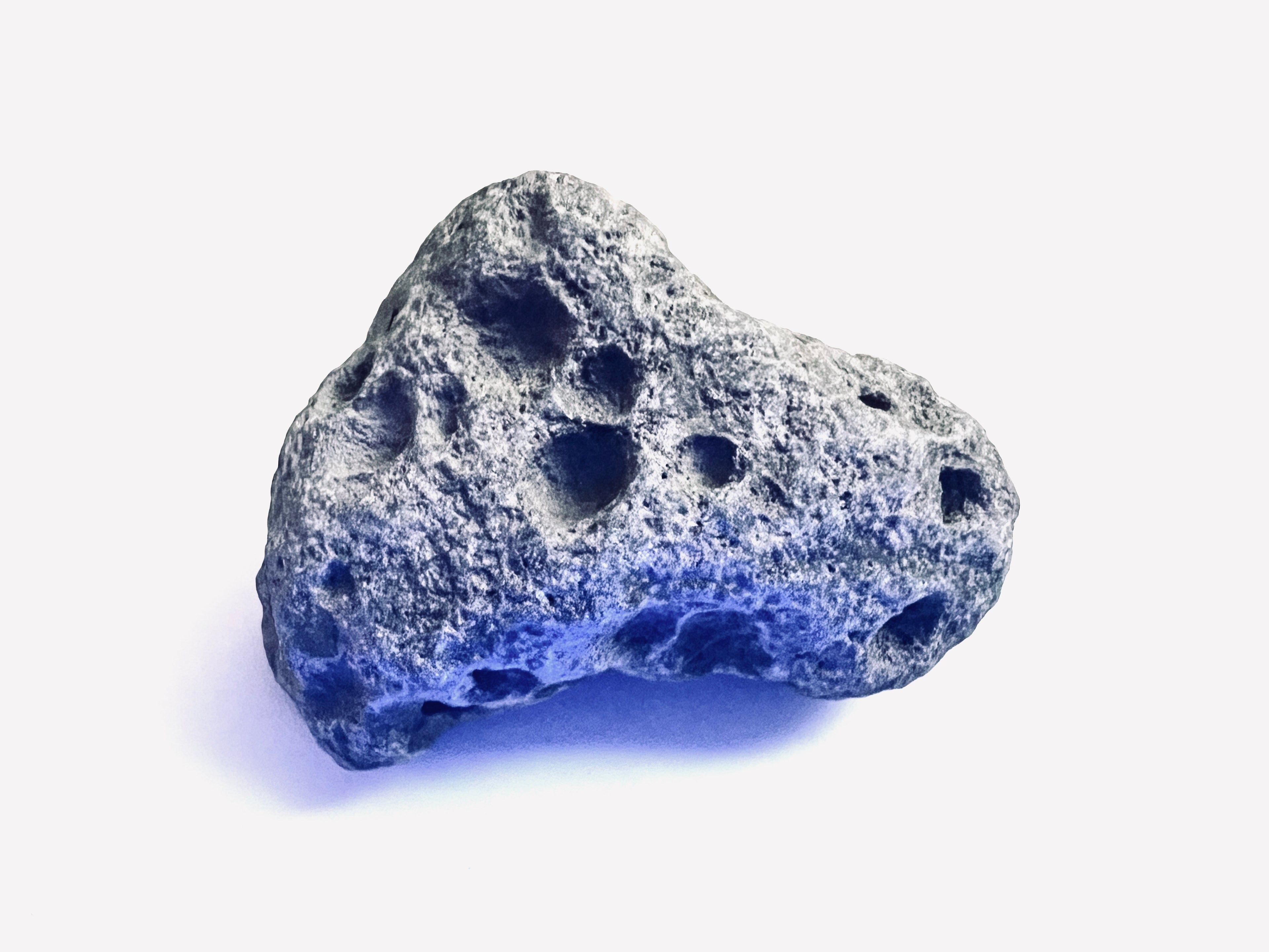 FAKE MOON ROCK - COMMEMORATIVE ARTIFACT #FM00048 - NORTH DAKOTA