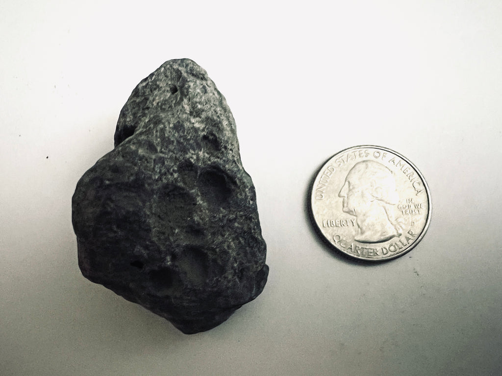 FAKE MOON ROCK - COMMEMORATIVE ARTIFACT #FM00048 - NORTH DAKOTA
