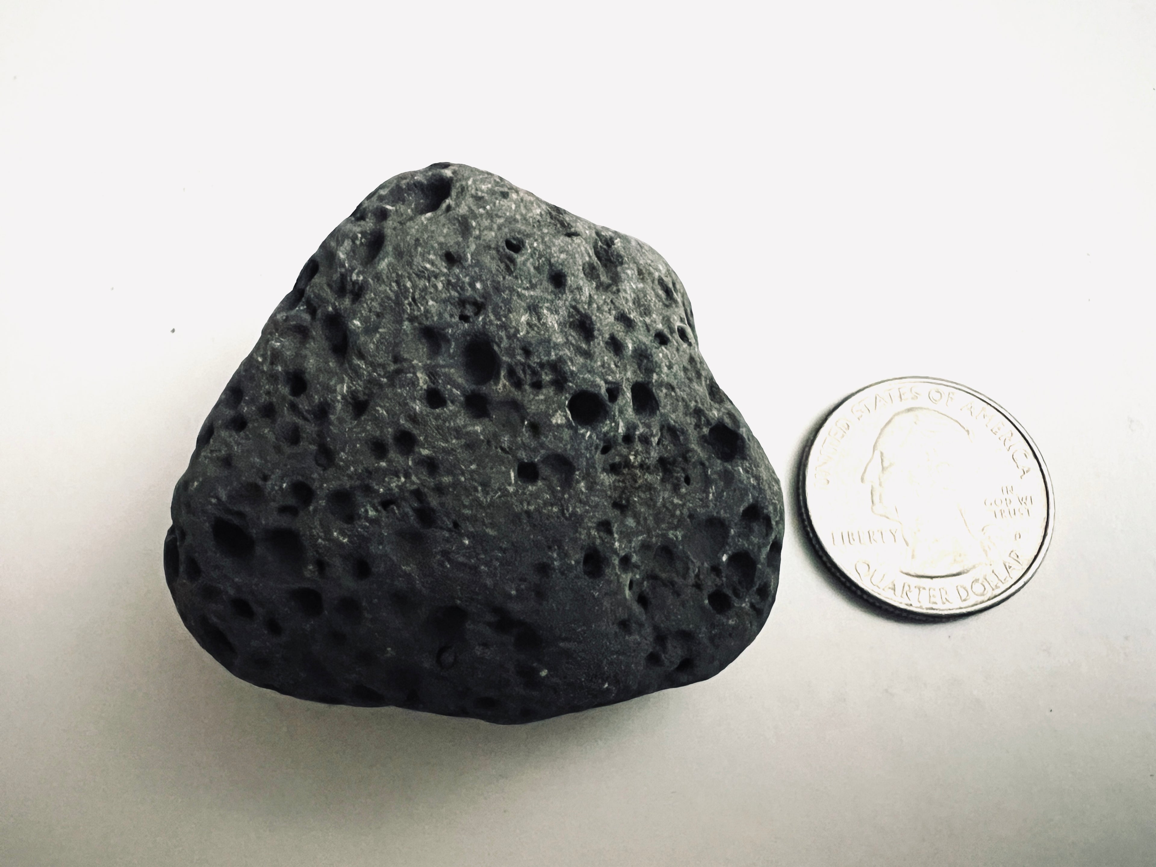 FAKE MOON ROCK - COMMEMORATIVE ARTIFACT #FM00051 - COLORADO